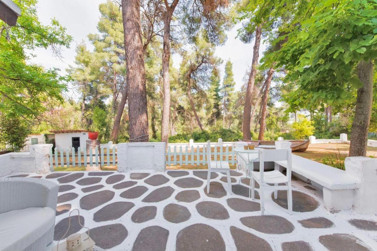 Villa Nefeli Sani  Bagian luar foto