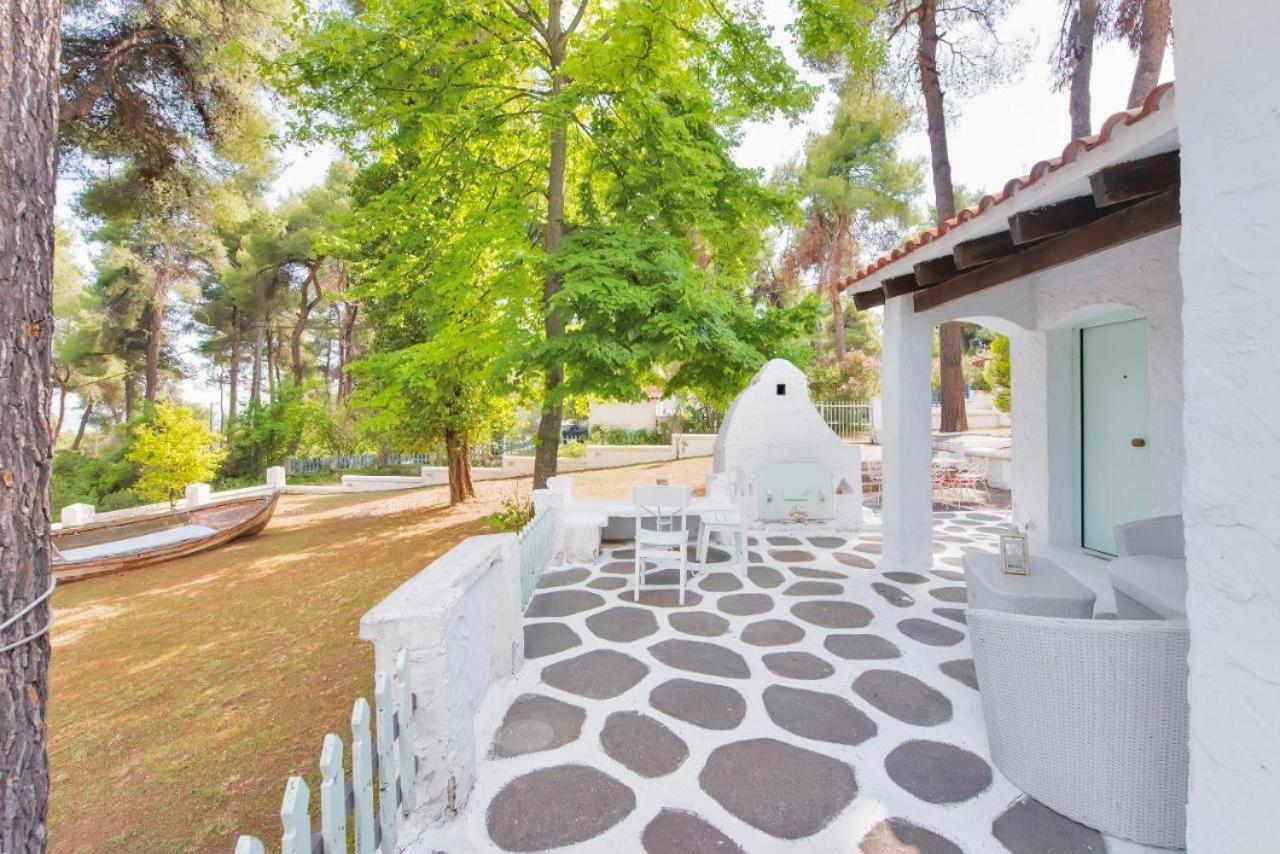 Villa Nefeli Sani  Bagian luar foto
