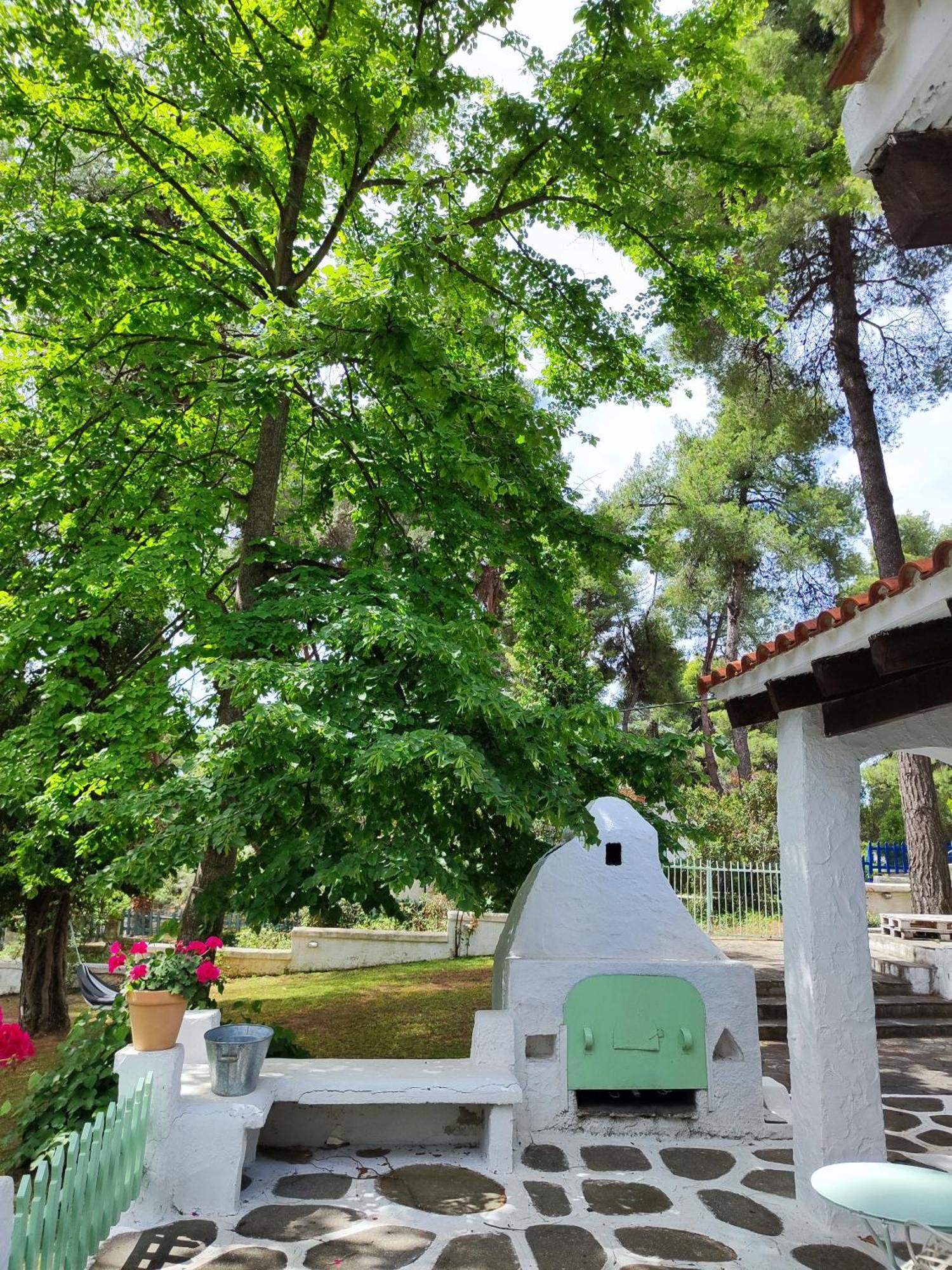 Villa Nefeli Sani  Bagian luar foto